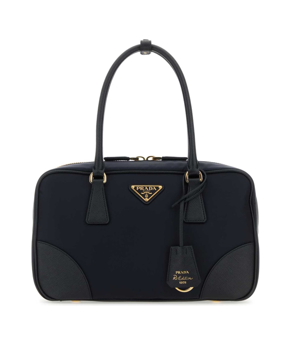 ハンドバッグ Prada Midnight Blue Canvas Medium Re-Edition 1978 Handbag Prada Midnight Blue Canvas Medium Re-edition 1978 Handbag
