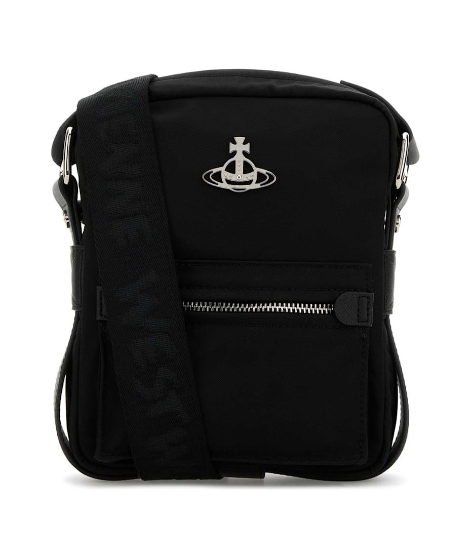 ◆Vivienne Westwood◆JACKSON CROSSBODY バッグ Vivienne Westwood Black Fabric Jackson Crossbody Bag