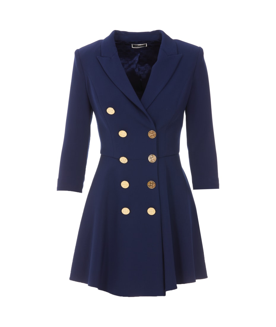 classical lapel double breasted plain swing woolen coats