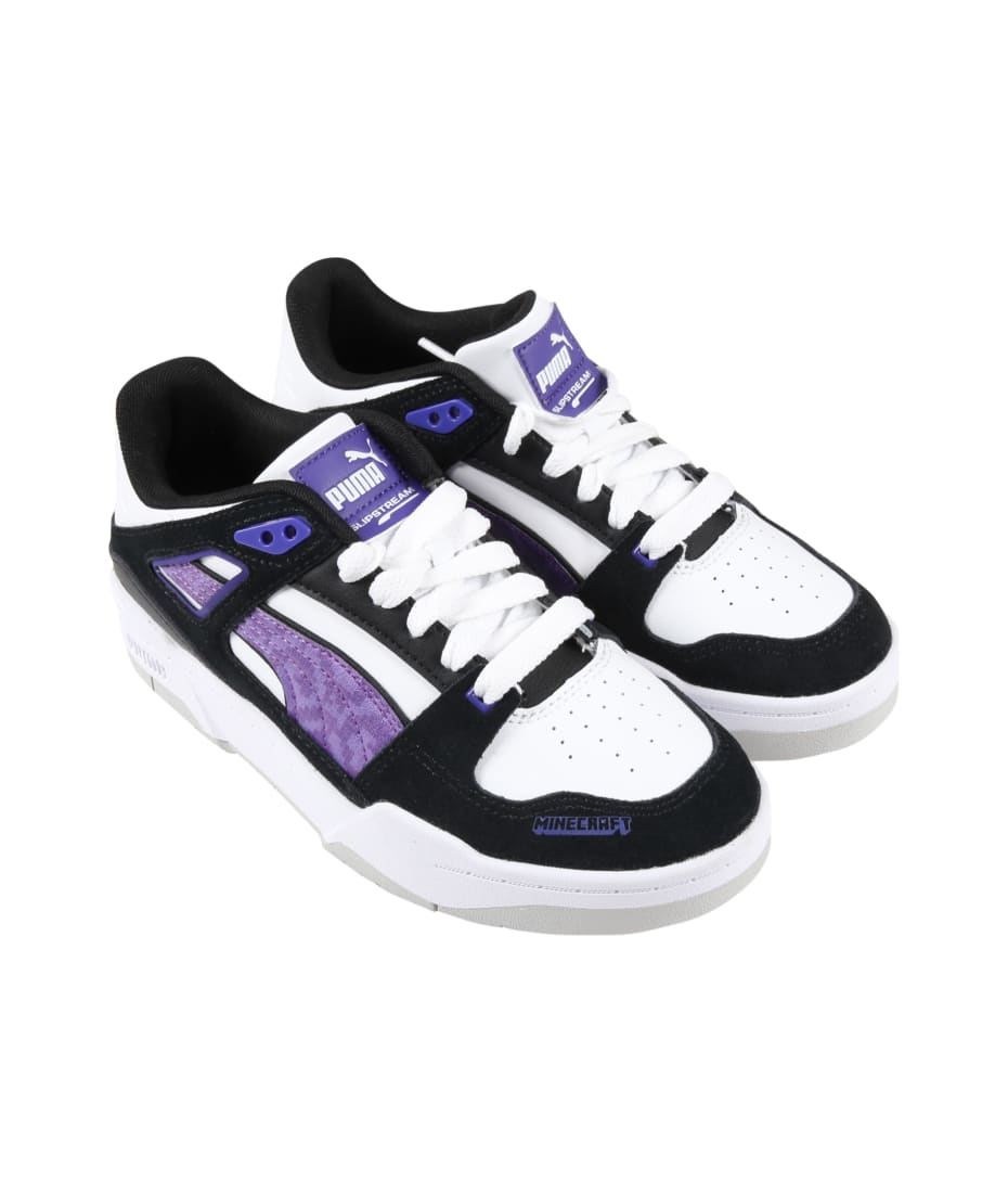 Puma Multicolor Sneakers For Kids With Minecraft Logo | italist, ALWAYS  LIKE A SALE