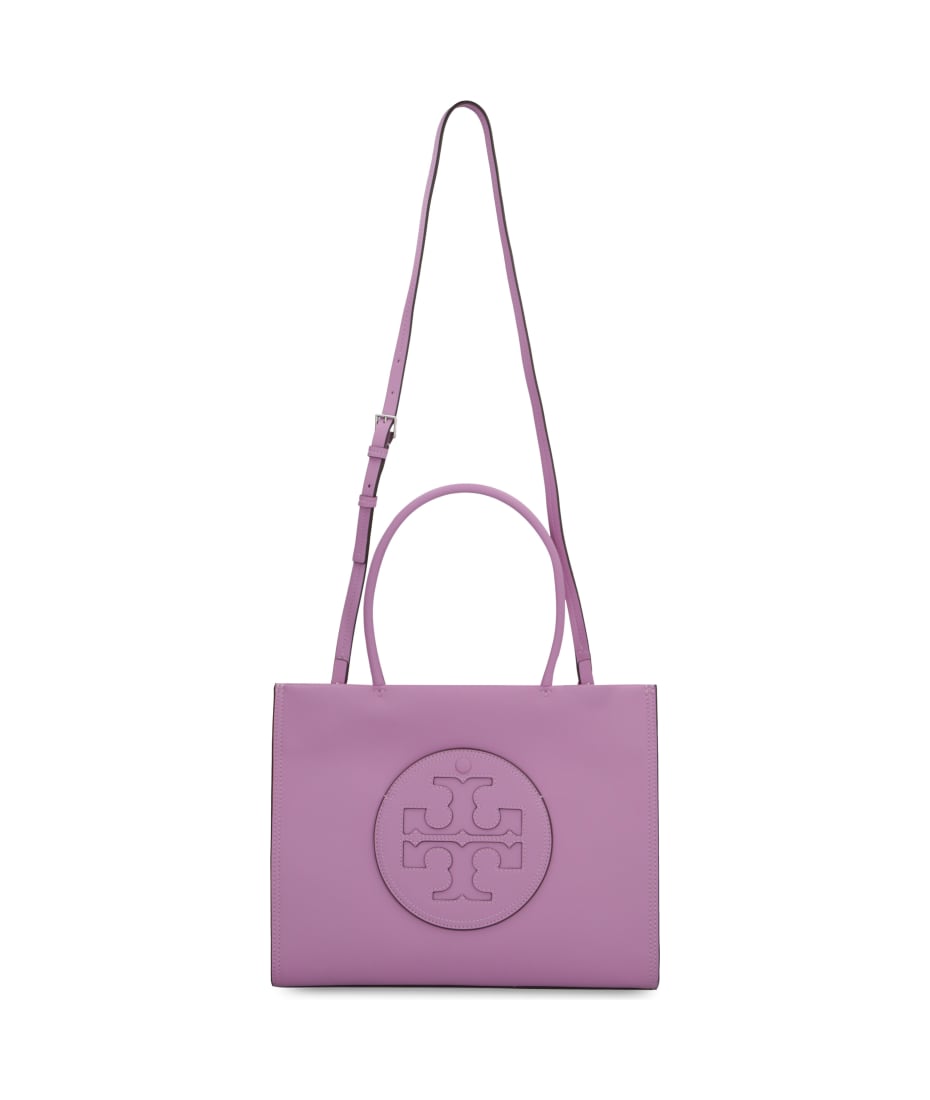 TORY BURCH: Ella leather bag - Amethyst