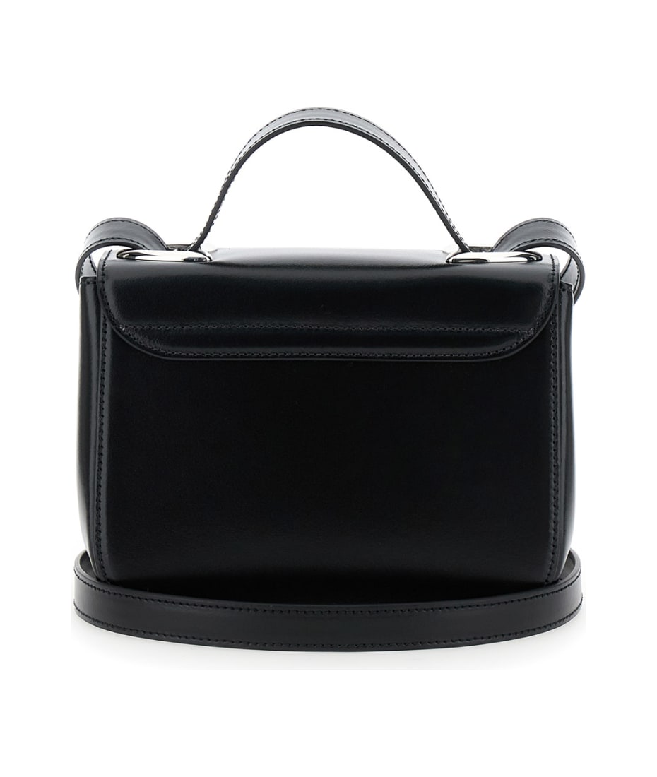 ★Vivienne Westwood★ Linda Crossback Black 48020004WL0077N4 Vivienne Westwood Linda Saffiano Leather Crossbody Bag