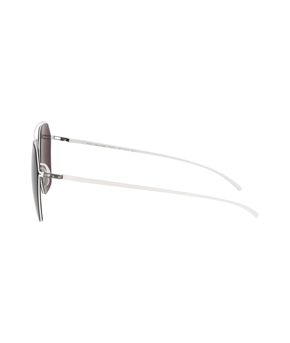 サングラス Mykita SS25 Unisex SUNGLASSES (MMESSE016 333 WHITE) Mykita MMESSE 010 – Next Level Optical