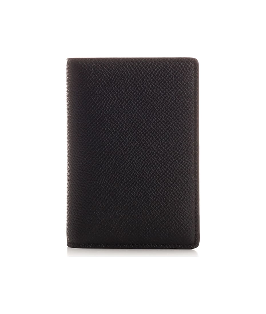 Maison Margiela Black Bifold Card Holder - Black