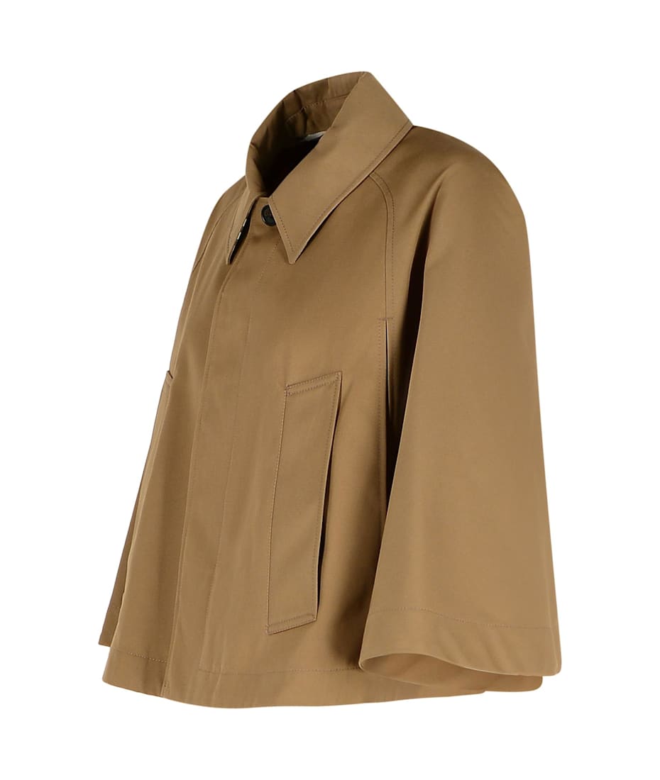 【送料&関税込】Burberry Beige Polyester Blend Cape Burberry Beige Polyester Blend Cape | italist