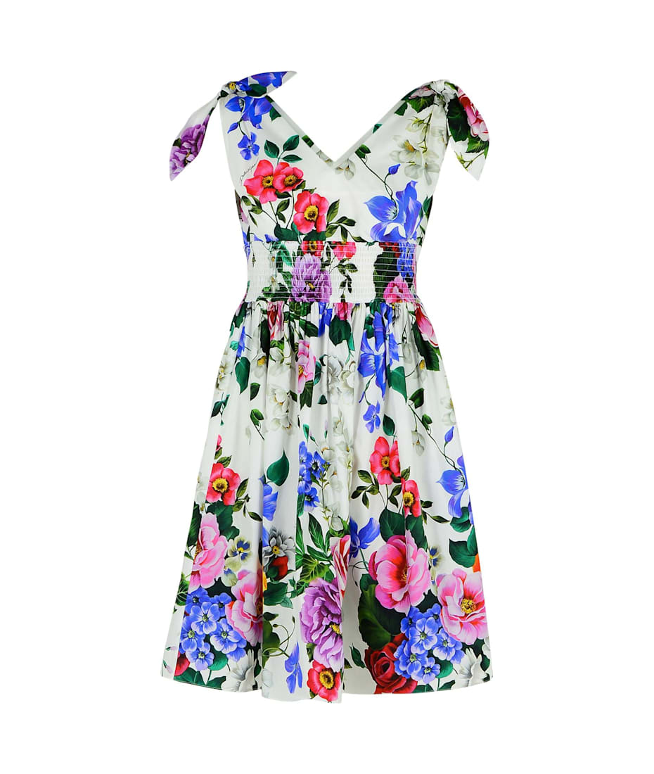 【関税&送料込み】Dolce & Gabbana Multicolor Cotton Dress Dolce & Gabbana Multicolor Cotton Dress | italist