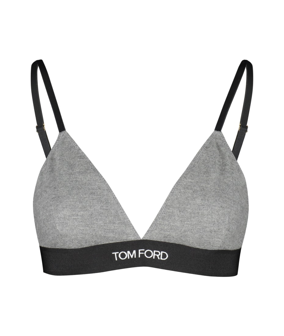 【送料&関税込】Tom Ford Triangle Bra TOM FORD Stretch-modal jersey soft-cup triangle bra | NET-A