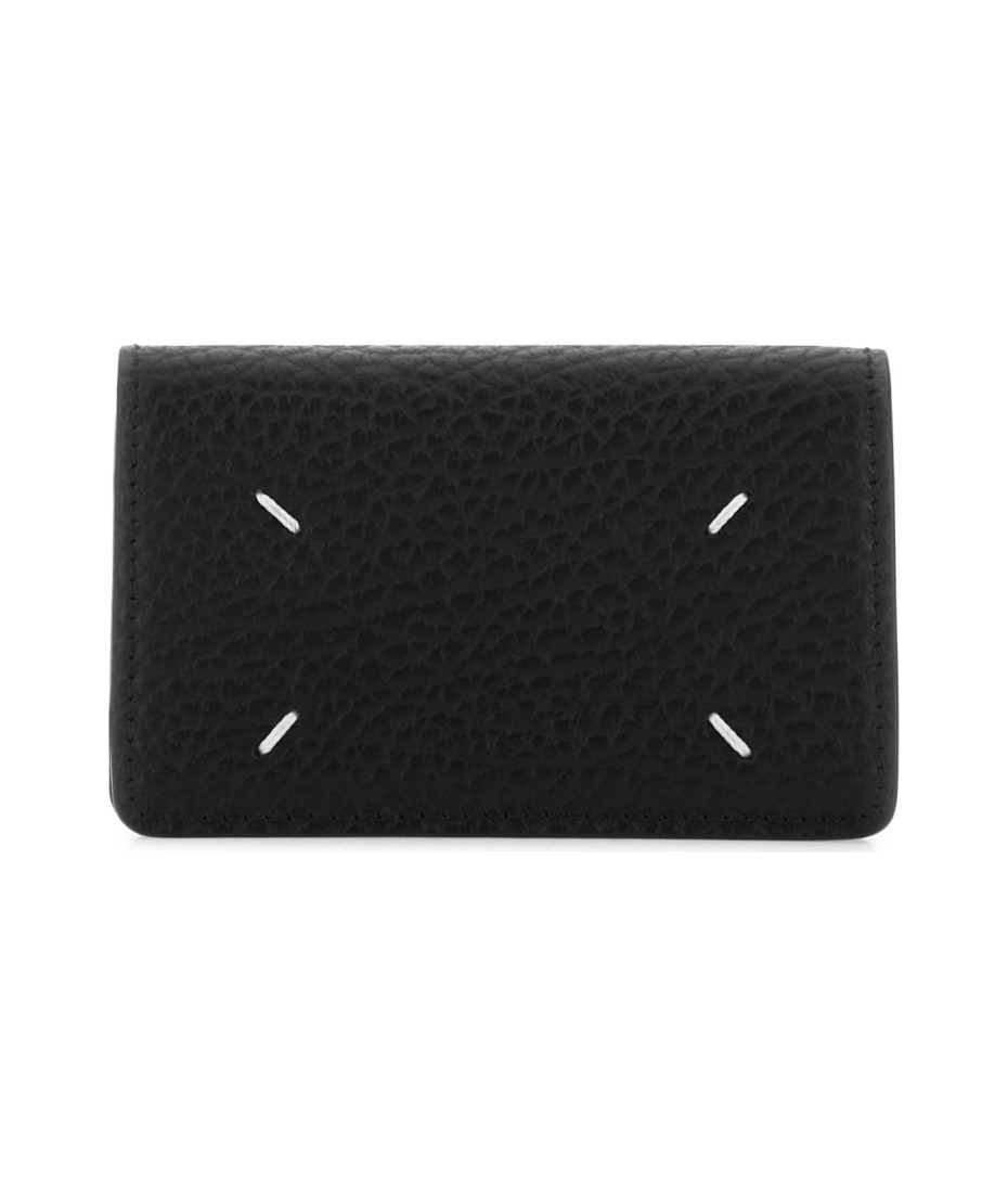 Maison Margiela Black Leather Coin Purse | italist