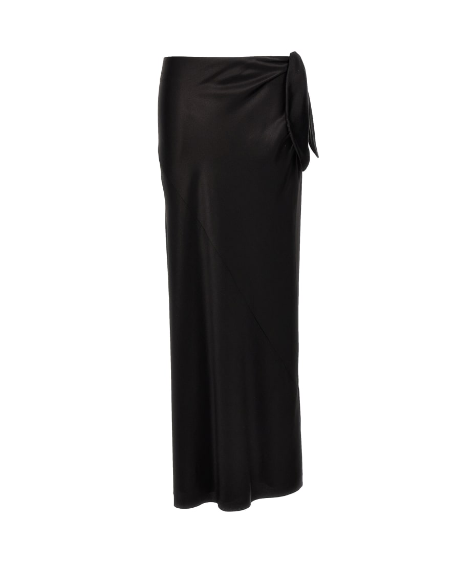 【関税込み】saint laurent Knot long skirt Saint Laurent Knot Maxi Skirt | italist