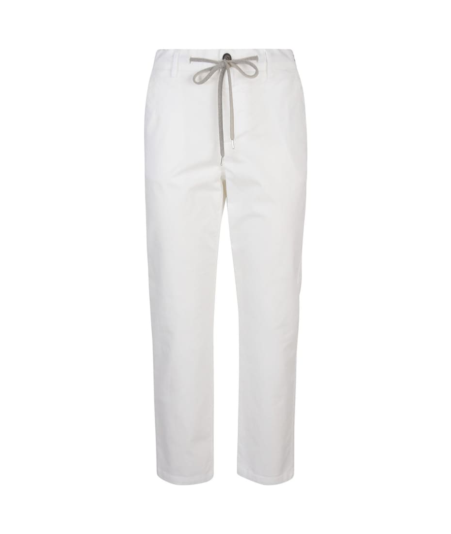 Eleventy Trousers shes White - White