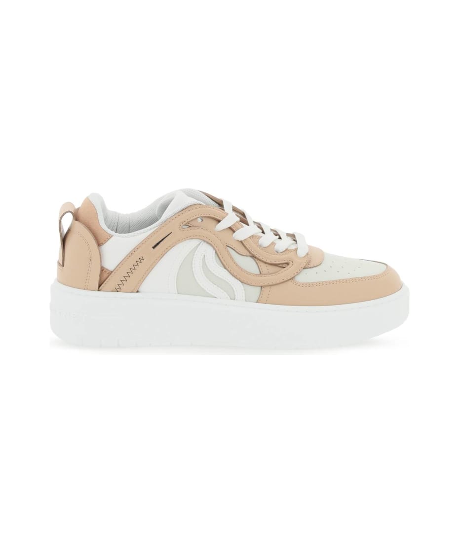スニーカー Stella McCartney \"S WAVE 1\" SNEAKER (810140_E000601902) STELLA MCCARTNEY S-Wave Sport recycled-mesh and vegan suede