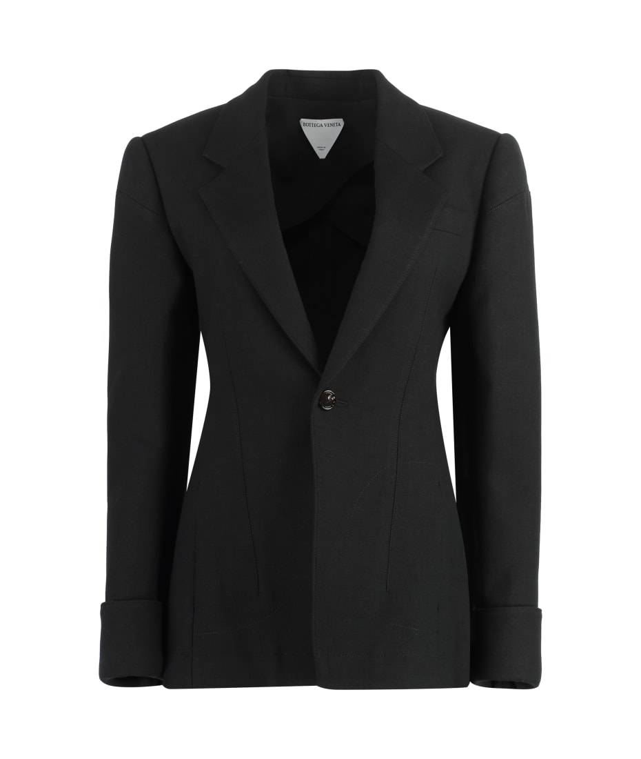 Bottega Veneta Cotton Blend Single-breast Jacket | italist, ALWAYS 