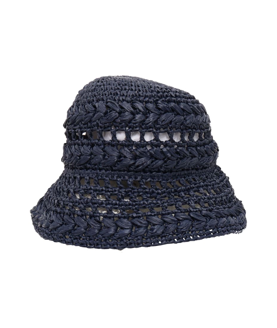 ハット WEEKEND MAX MARA Woman Hat Blue 2415571064600 002 Weekend Max Mara Bucket Hat | italist