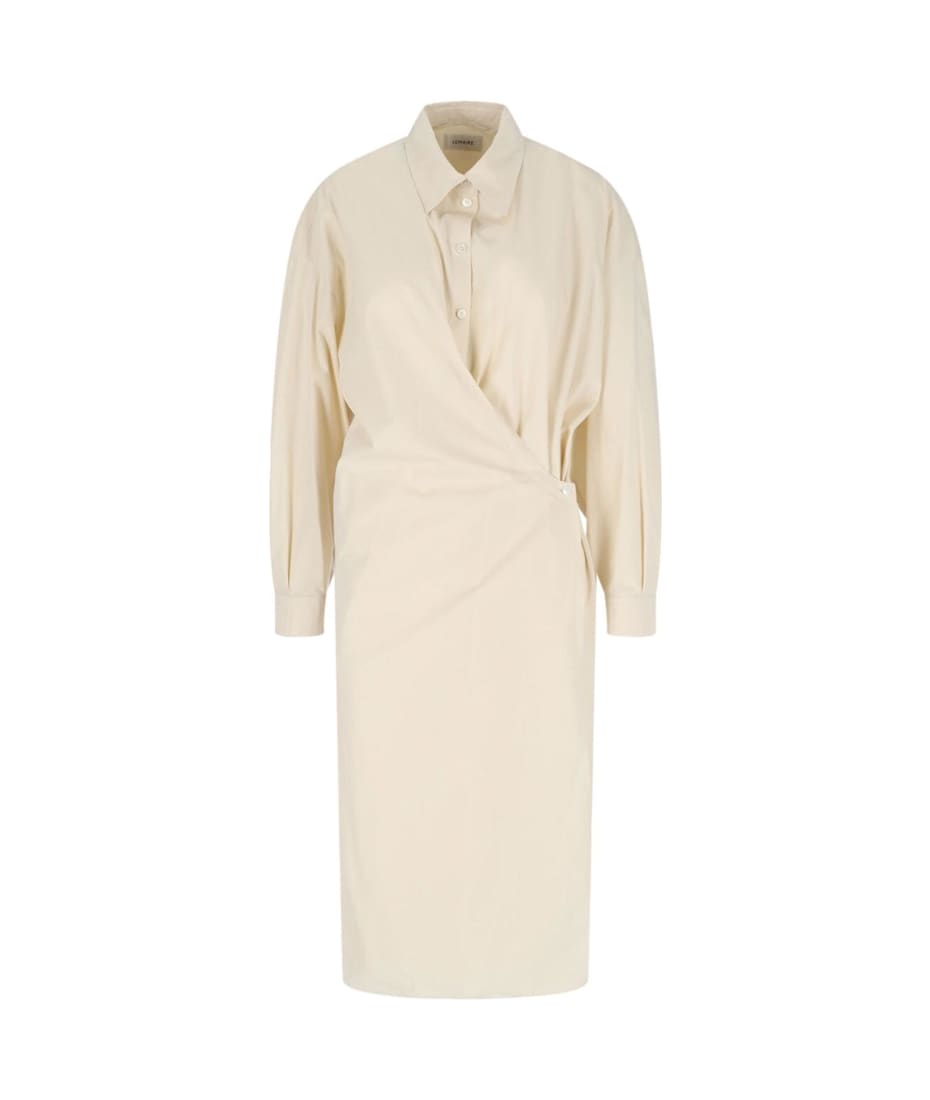 【送料&関税込】Lemaire Chemisier Midi Dress Lemaire Chemisier Midi Dress | italist