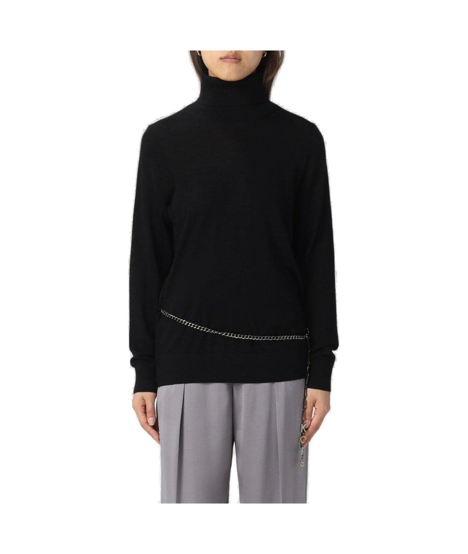 Logo Plaque Chained Long-sleeved Jumperr Michael Kors | italist 