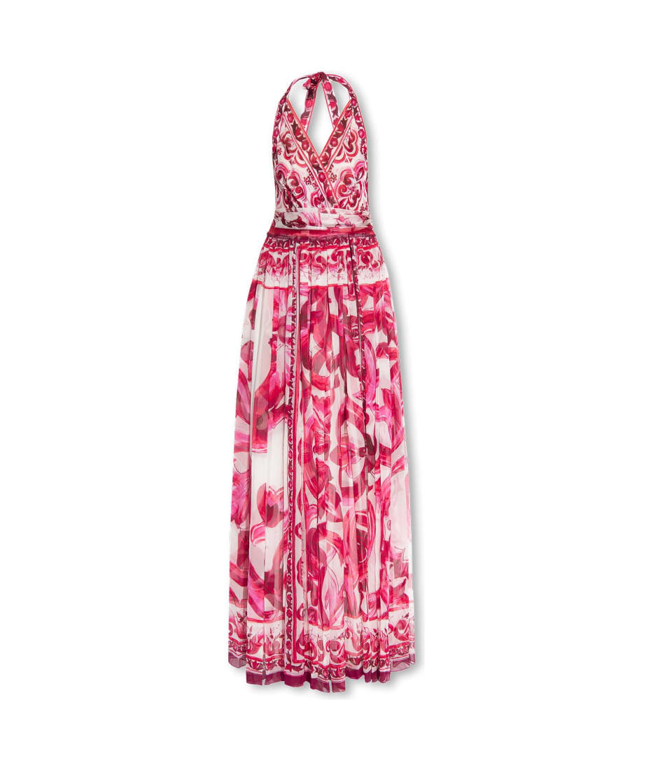 【VIP価格】DOLCE & GABBANA Floral Silk Maxi Dress Dolce & Gabbana floral-print Silk Maxi Dress | Green | FARFETCH
