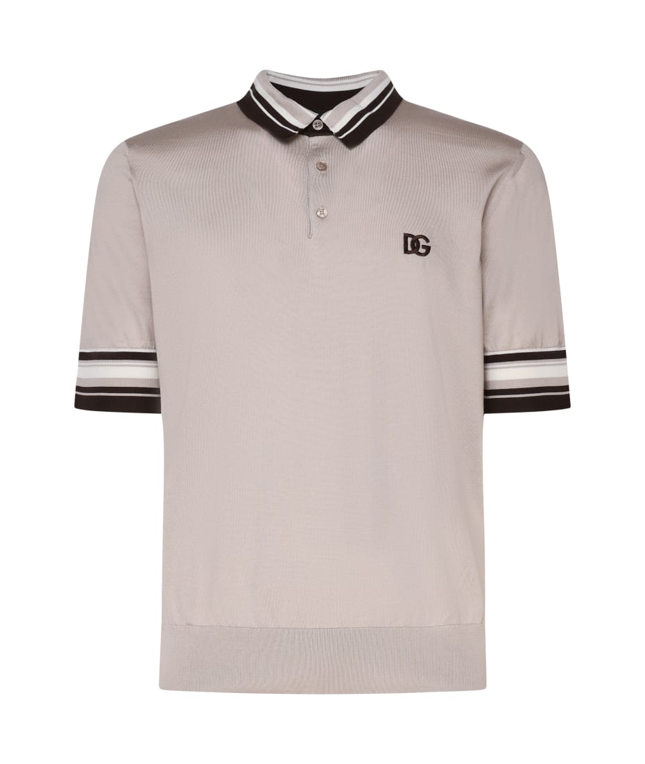 Dolce Gabbana Polo Shirt With Logo On The Chest italist ALWAYS LIKE A SALE