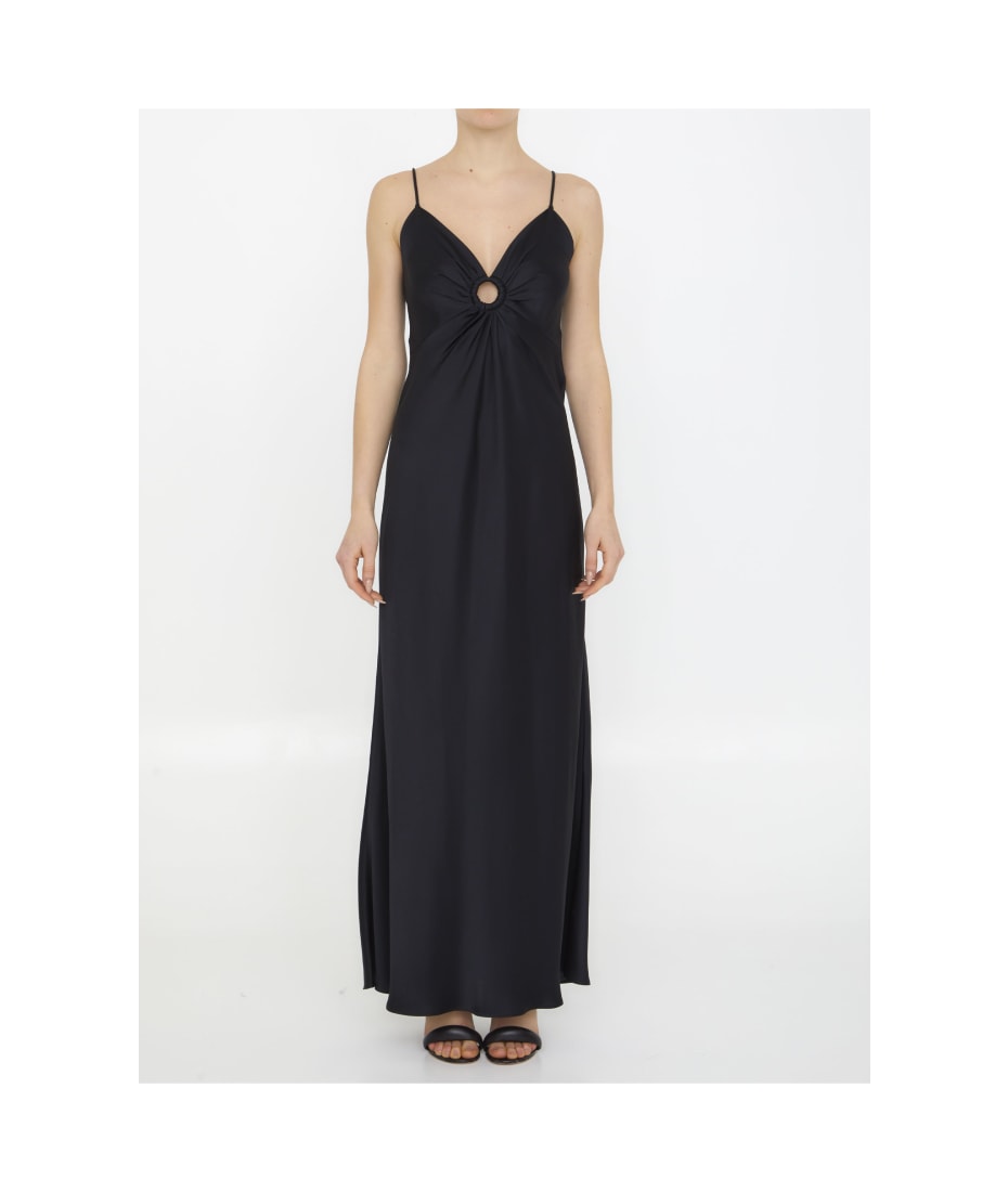 Stella McCartney Satin Black Dress | italist