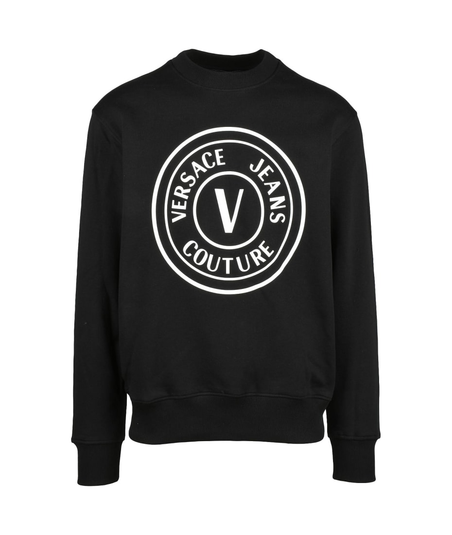 Versace Jeans Couture Men's V-Emblem Pullover Hoodie