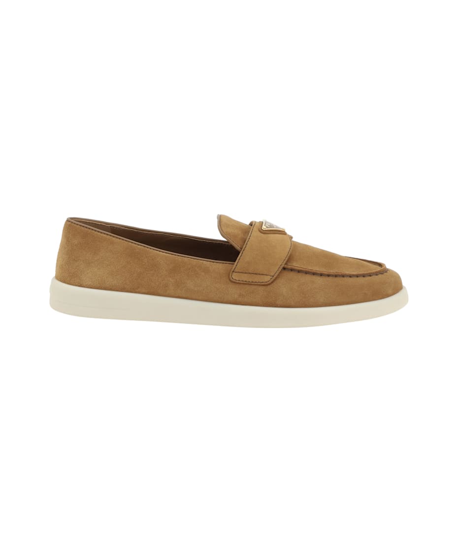 PRADA｜FLAT SHOES/LOAFERS (1F915N F 005 099 F0485) Prada - Chocolate Black Patent Leather Loafer, 50mm