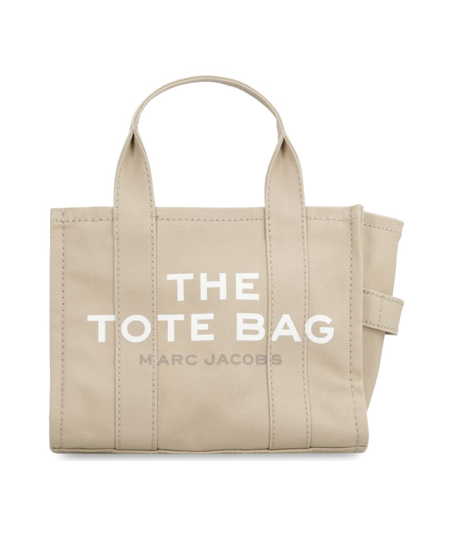 The Small Canvas Tote Bag in Beige - Marc Jacobs