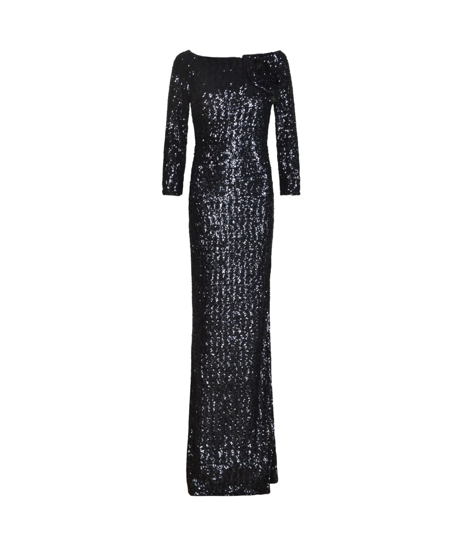 La Petit Robe Di Chiara Boni Nyoko Paillettes Long Dress | italist, ALWAYS LIKE A SALE La Petit Robe Di Chiara Boni Nyoko Paillettes Long Dress | italist, ALWAYS LIKE A SALE
