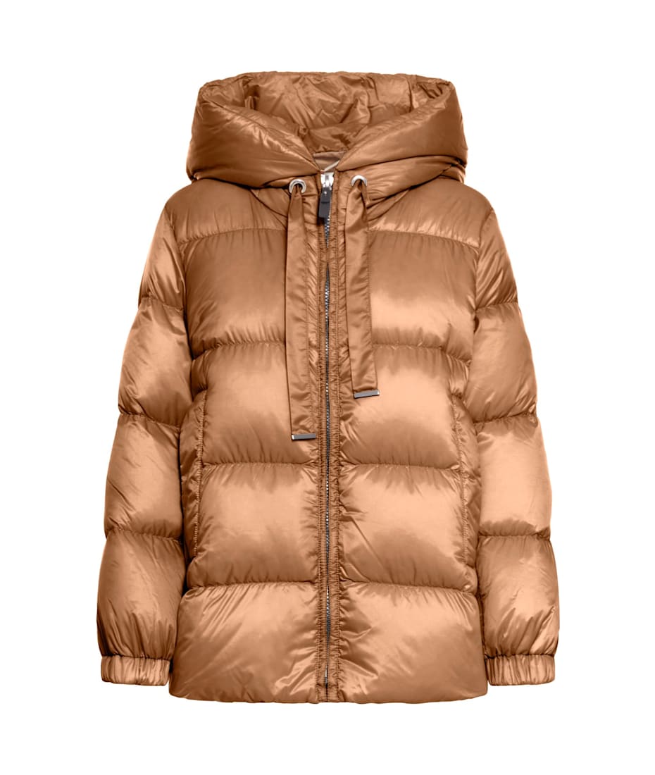Max Mara The Cube Zip-up Drawstring Coat | italist