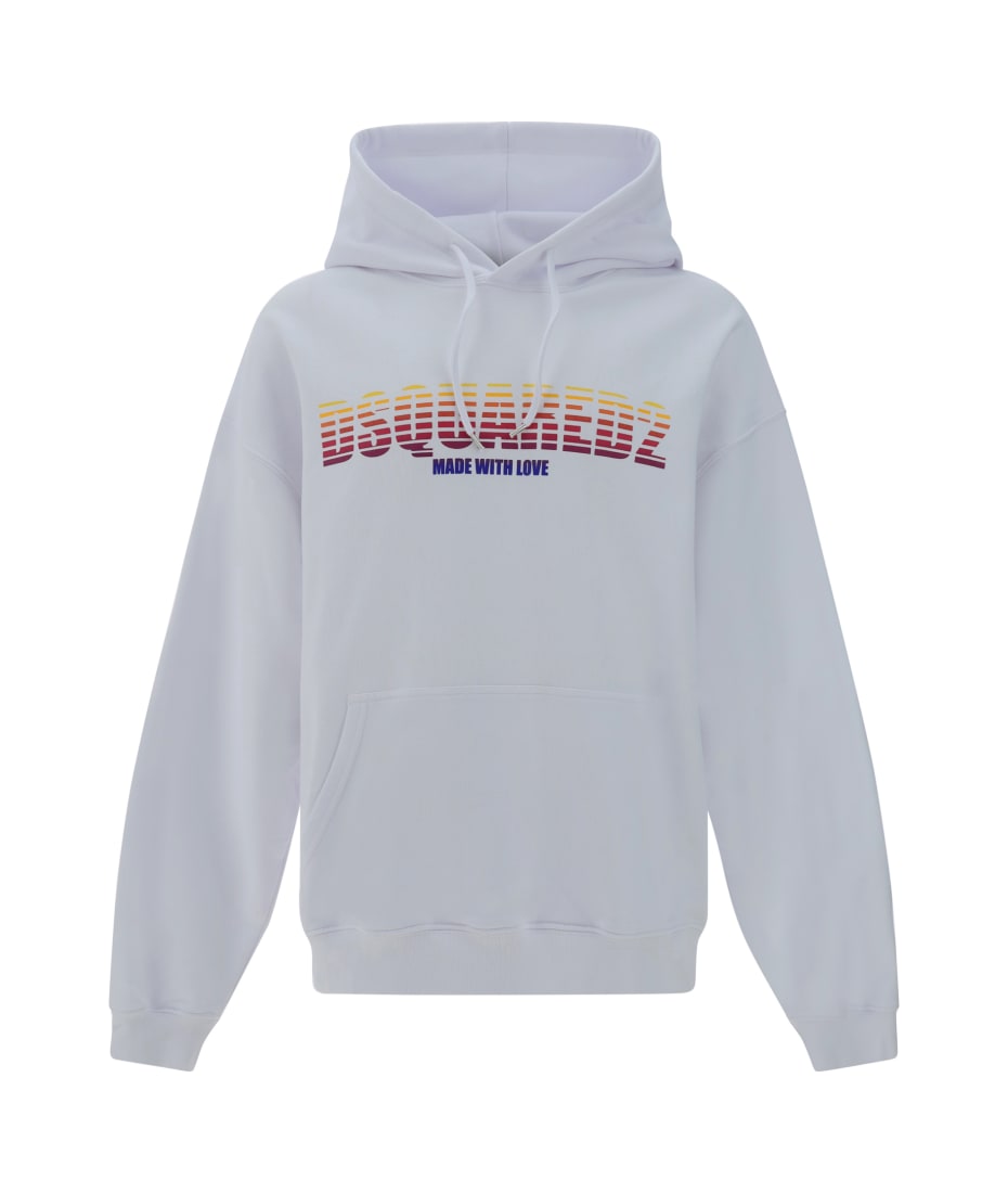 パーカー・フーディ DSQUARED2 Made with Love Hoodie Dsquared2 Made With Love Logo Black Hoodie  | eBay
