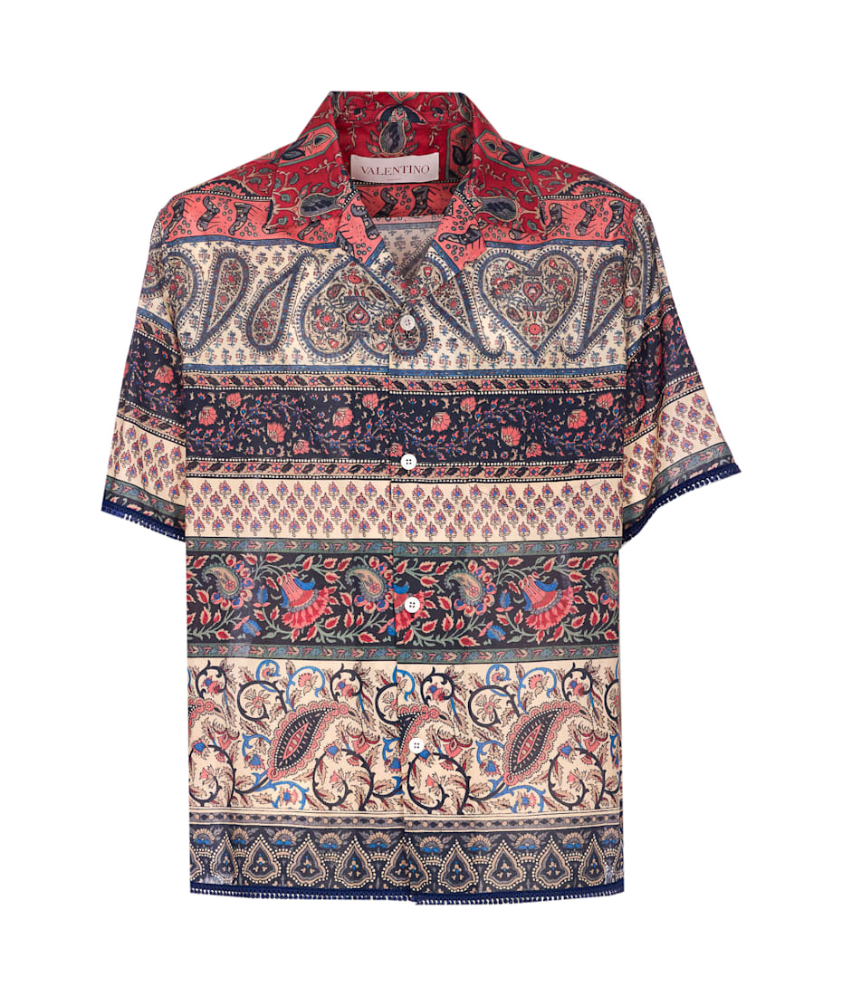 超激レア】 80s VALENTINO シャツ ヴィンテージ ストライプ 比翼