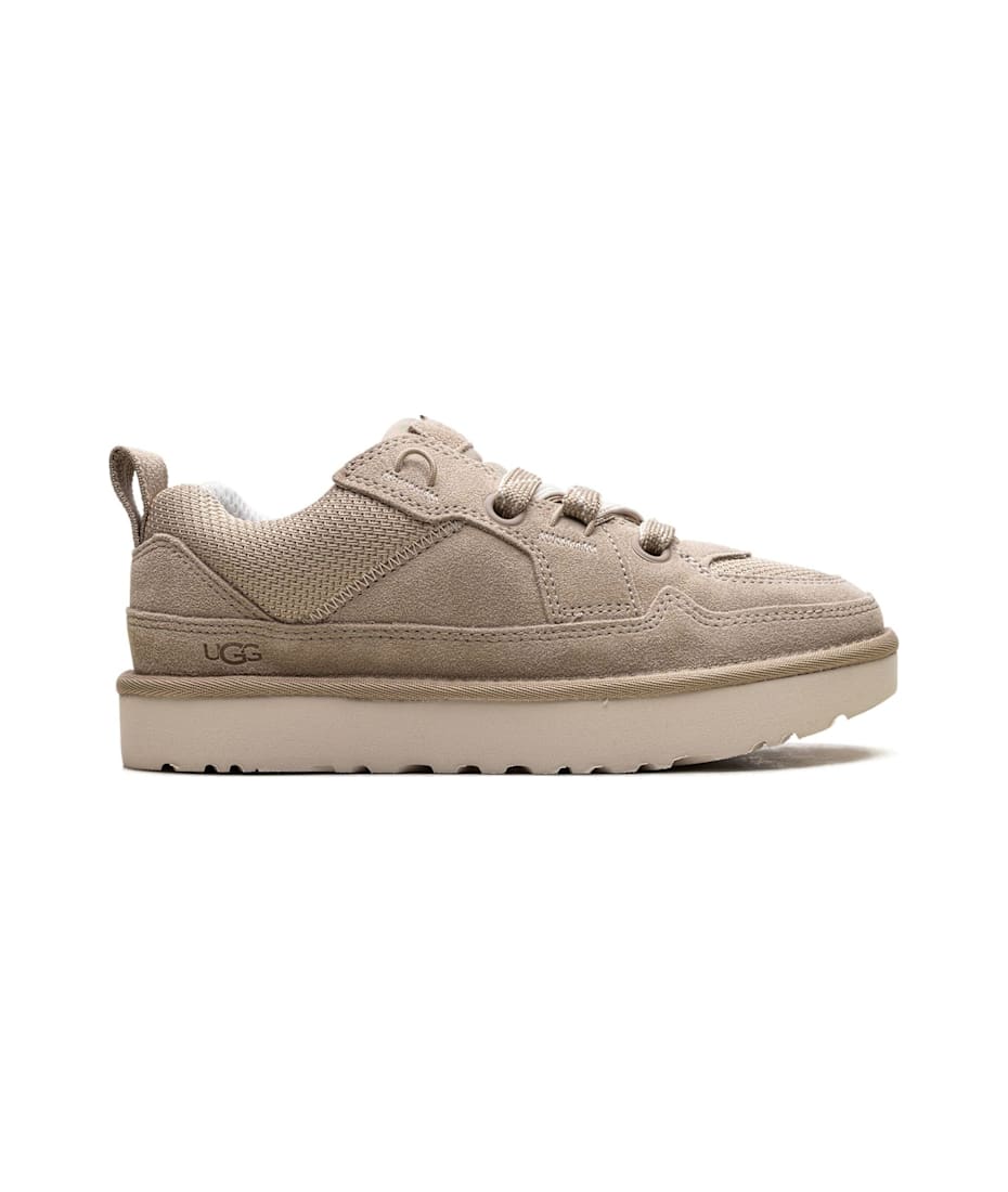 UGG Beige Suede Lo Lowmel Trainer | italist