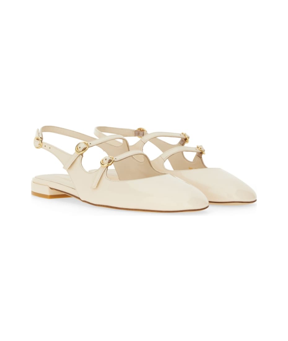 パンプス Stuart Weitzman Benni Slingback Pumps Stuart Weitzman Benni Mary Jane Leather Slingback Flats