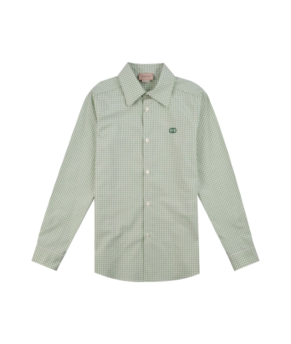 Gucci Cotton Shirt - Green