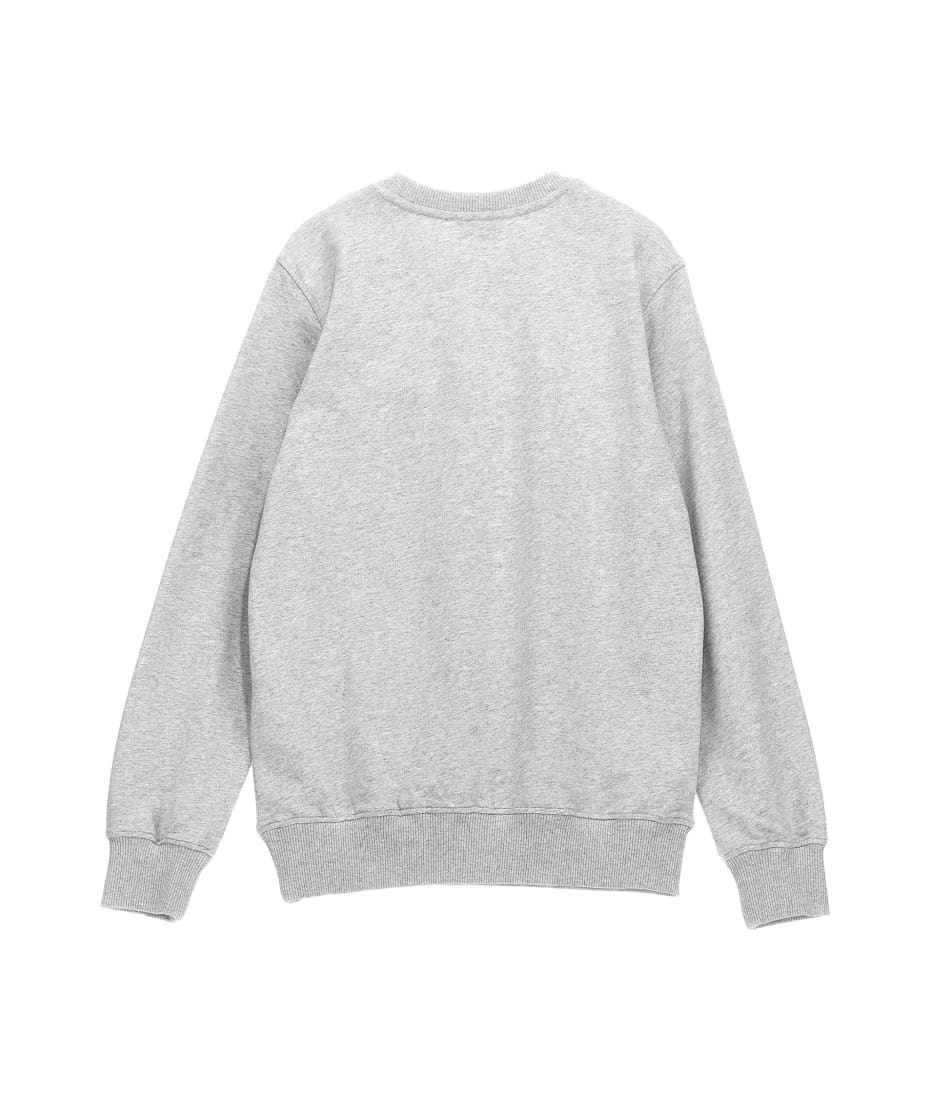 Moschino Logo Print Sweatshirt - Gray