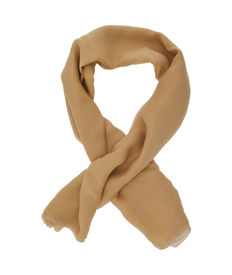 Alberta Ferretti Beige Stole In Silk Woman | italist, ALWAYS LIKE A SALE