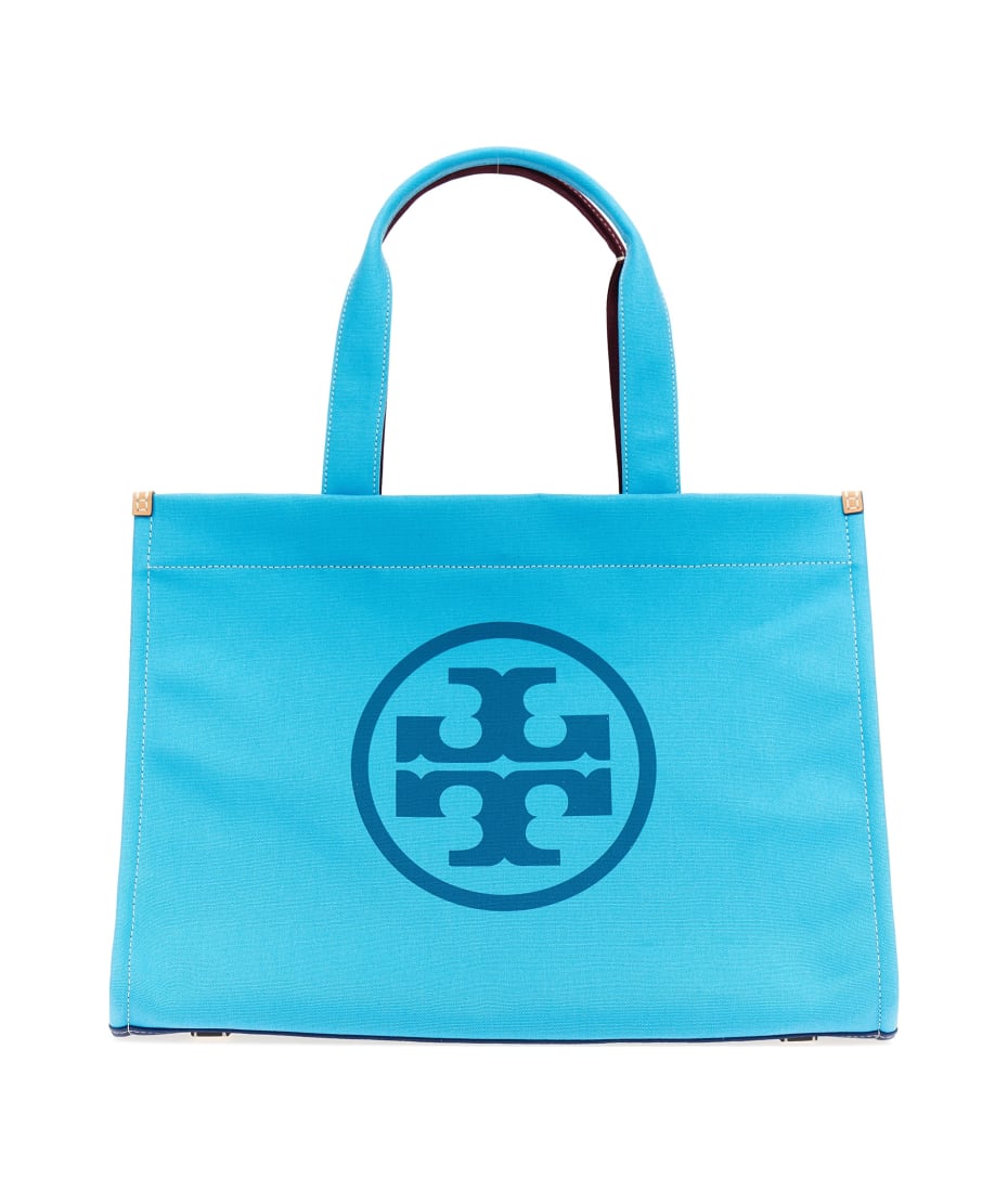 Tory Burch Perry Multicolor Canvas Tote Bag