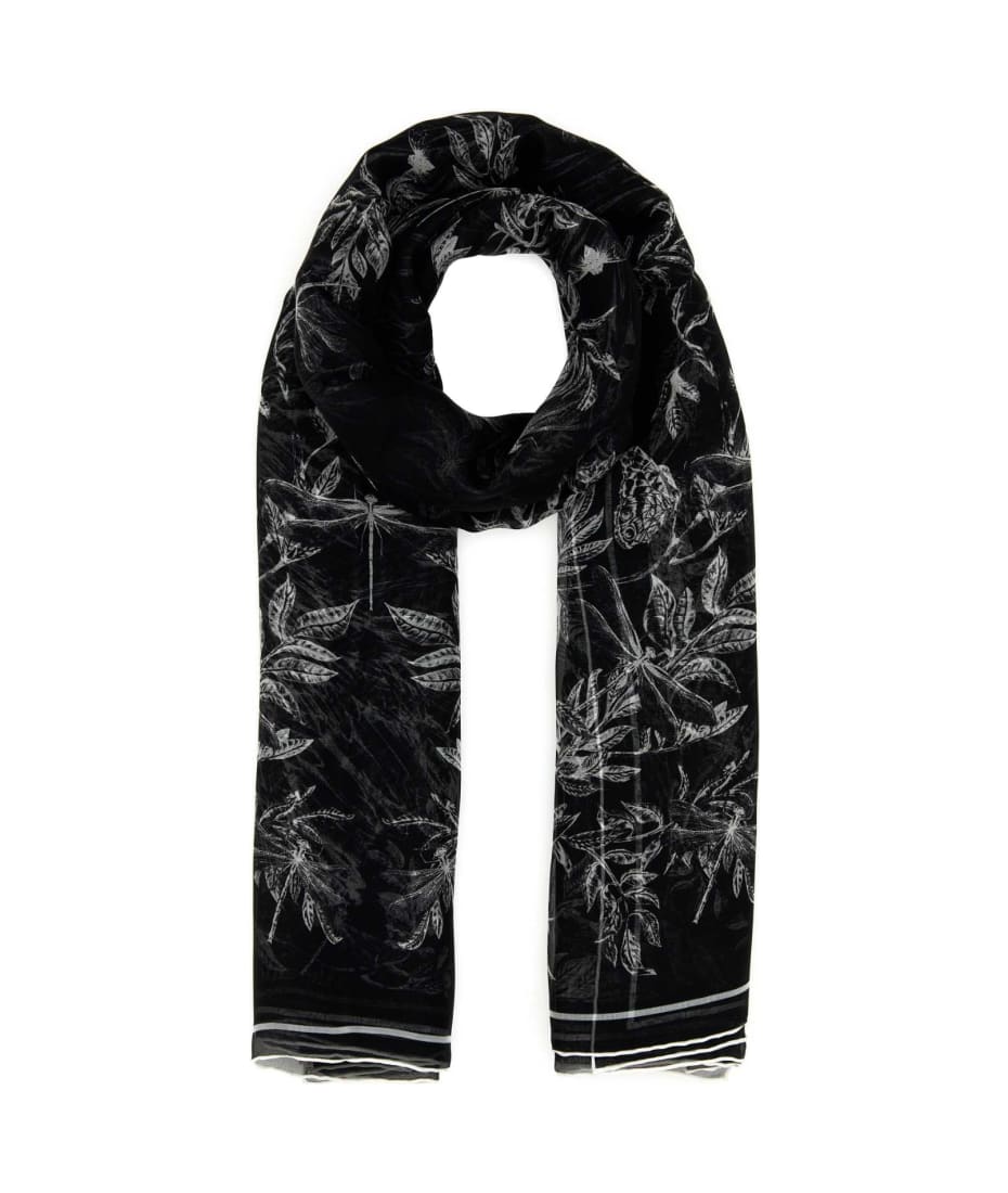 【関税&送料込】Alexander Mcqueen Printed Silk Foulard Alexander McQueen Printed Silk Foulard | italist