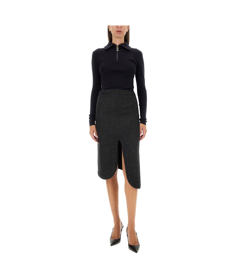 Victoria Beckham Padded Skirt With Tube Detail | italist