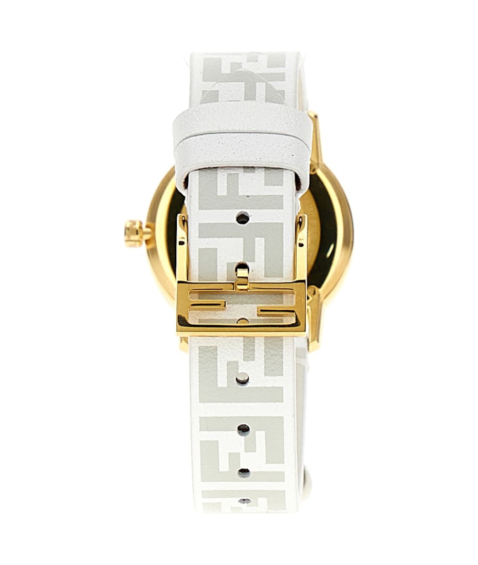 FENDI FF ロゴ アナログ腕時計 ホワイト FOW884A2YGF1MH4 フェンディのウィメンズ向け新作腕時計、FFロゴのブレスレット