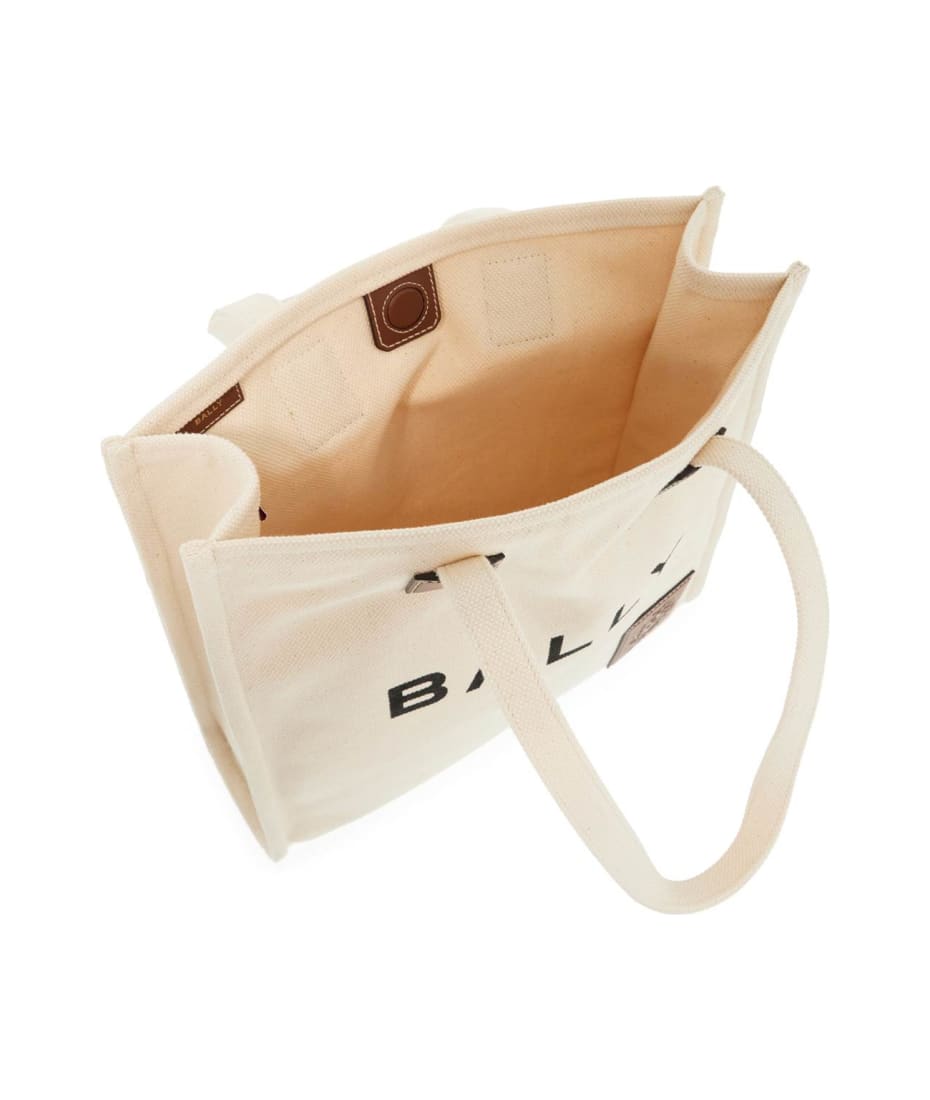 Bally Akelei Canvas Tote Bag With | italist