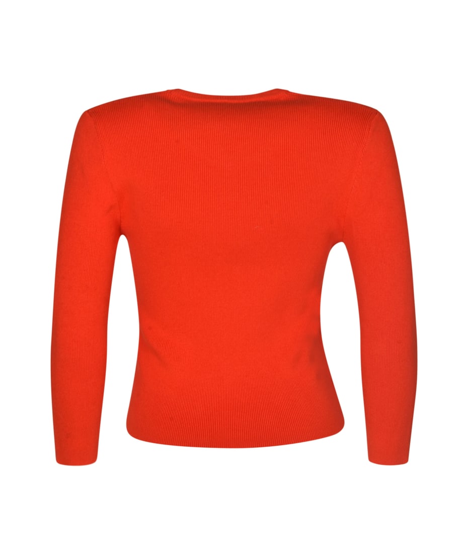 Prada Logo Cropped Sweater | italist