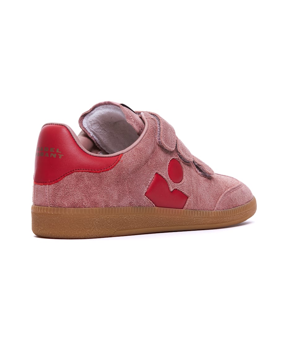 【関税込み】Isabel Marant レッド Beth スニーカー BETH SNEAKERS Woman Faded Pink/Red | ISABEL MARANT Official