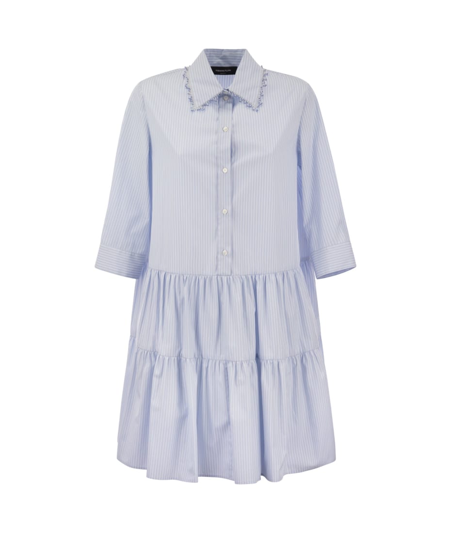 ワンピース FABIANA FILIPPI Organic cotton chemise dress Fabiana Filippi Organic Cotton Chemise Dress | italist