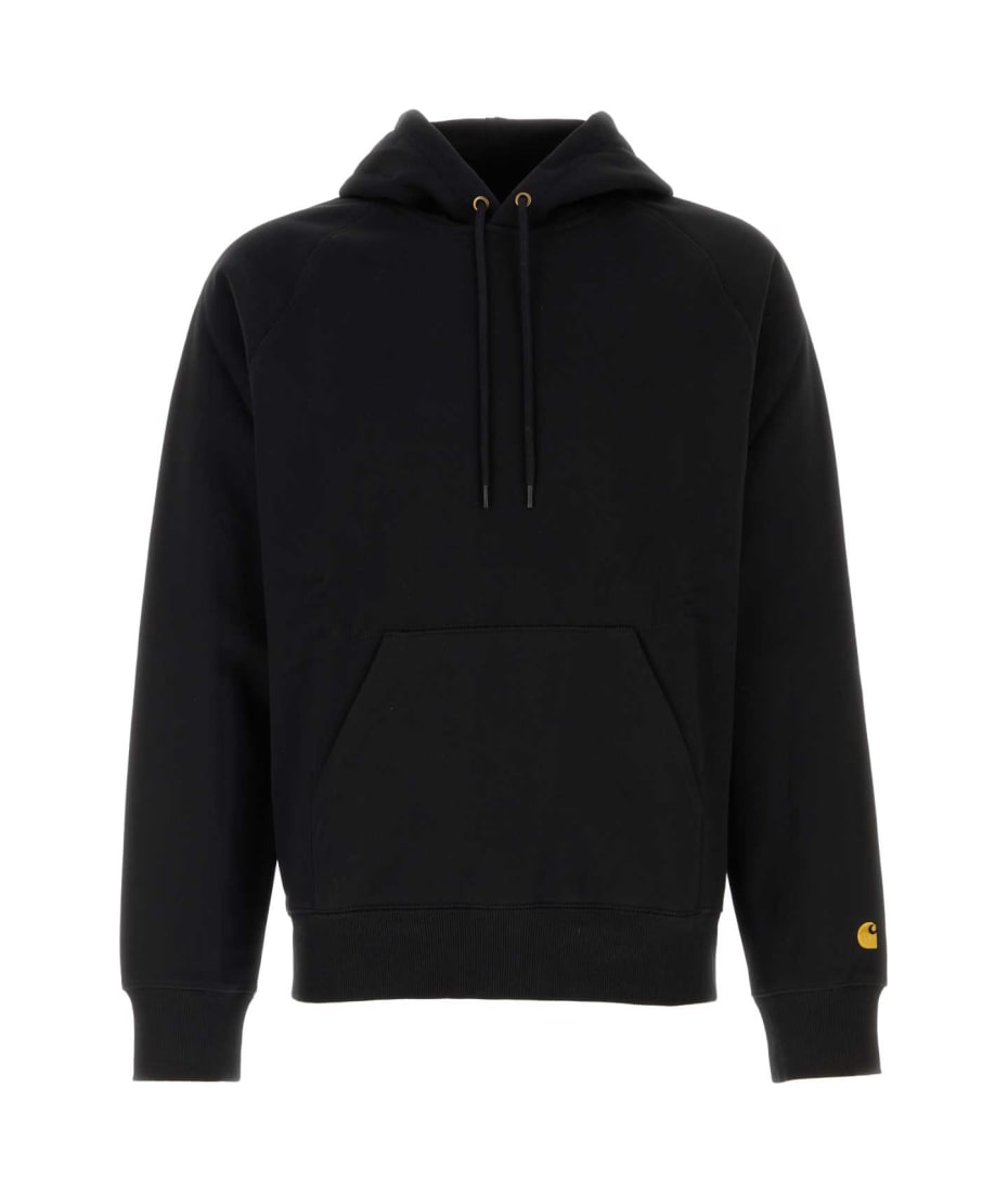 パーカー・フーディ Carhartt Black cotton blend Hooded Chase Sweat Carhartt Black Cotton Blend Hooded Chase Sweat | italist