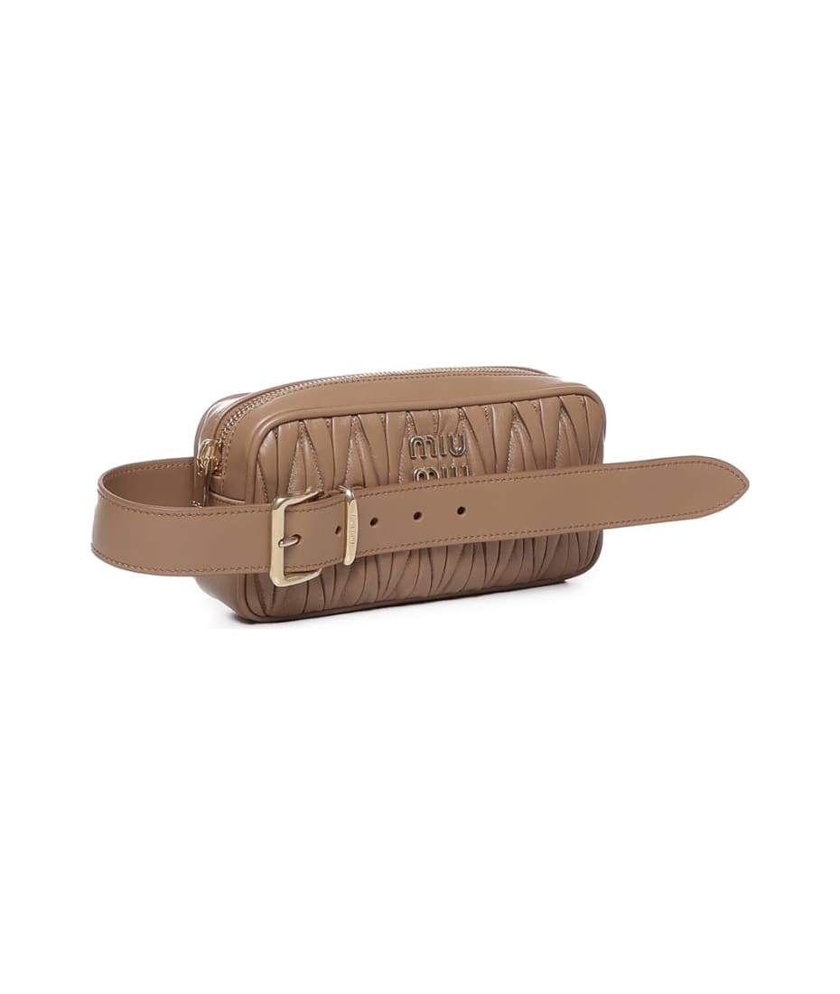Miu Miu Belt With Pouch Detail | italist