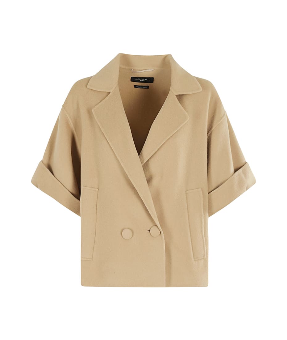 アウトレット★Weekend Max Mara★navarra ショートコート ウィークエンドマックスマーラ NAVARRA ウール ショートコート