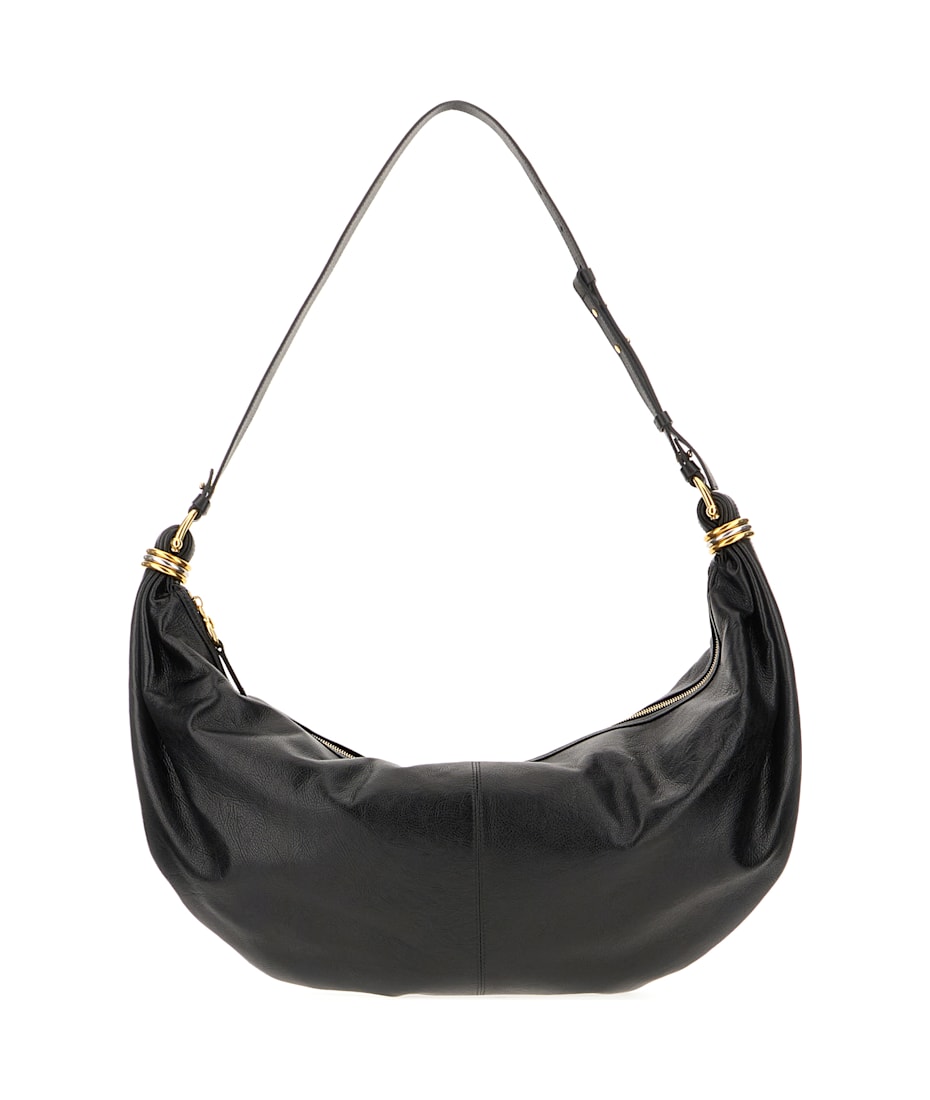 Chloé Black Leather Large Bracelet Shoulder Bag | italist