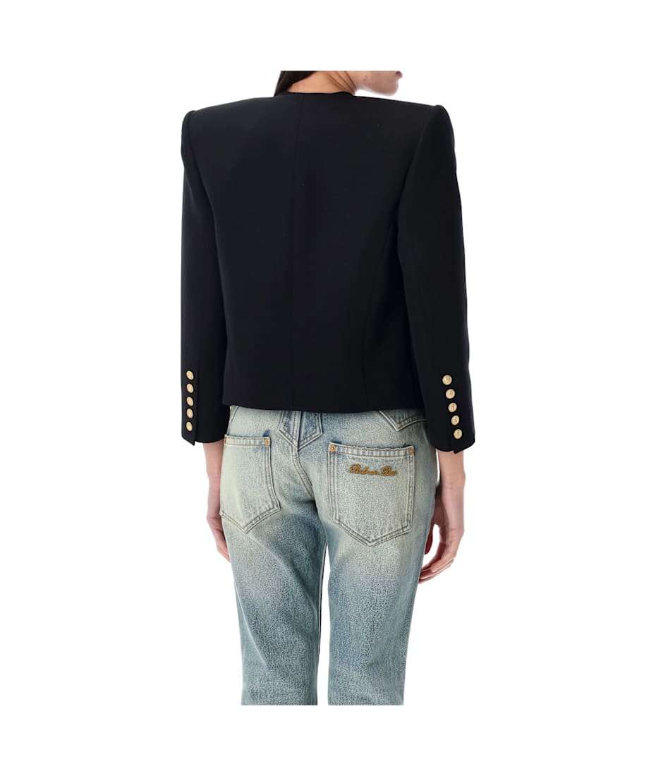 Balmain 6 Buttons Cropped Jacket | italist