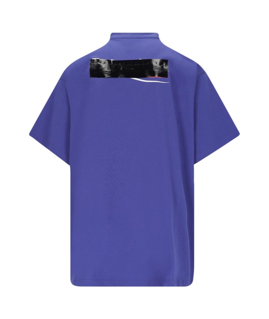 ●送料込●BALENCIAGA●Small Fit Tubular Gaffer T-Shirt Men's Gaffer T-shirt Large Fit in Black | Balenciaga US