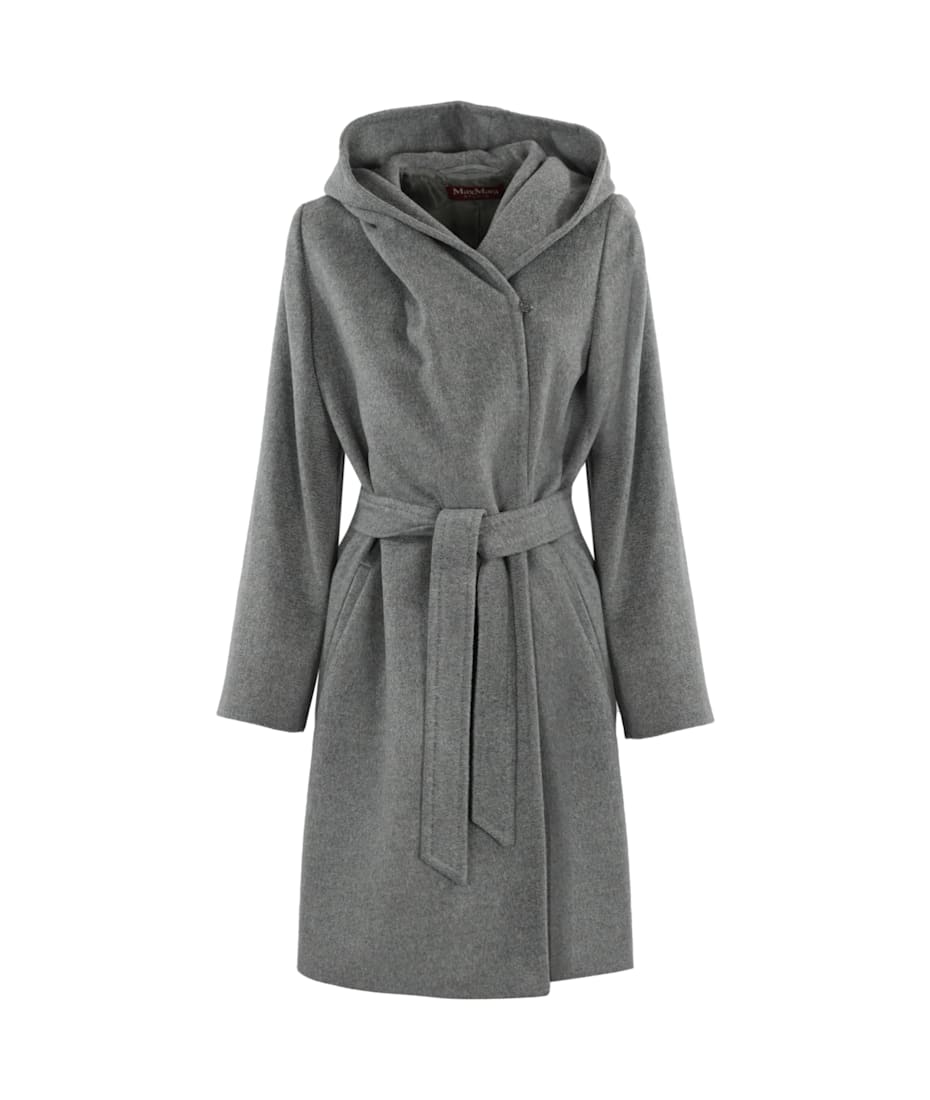 コート MAX MARA STUDIO NEWMANG COAT Max Mara Studio Newmang Wool Coat With Hood | italist