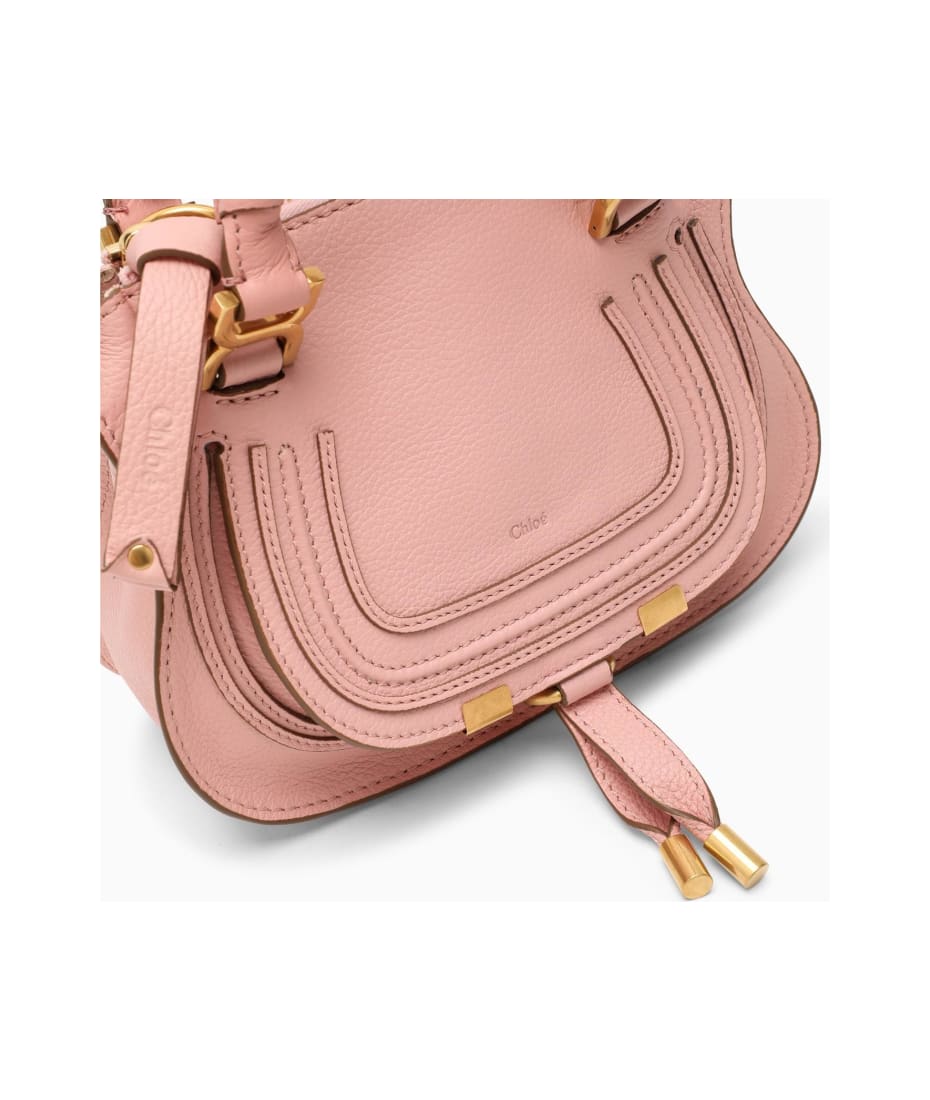Chloé Mini Marcie Pink Leather Bag